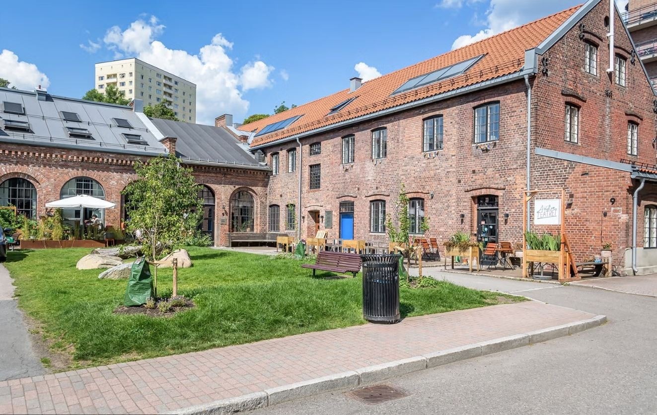 Inne på Lilleborg finner du Villa Paradiso og Andre Teatret m.m. Galleribilde
