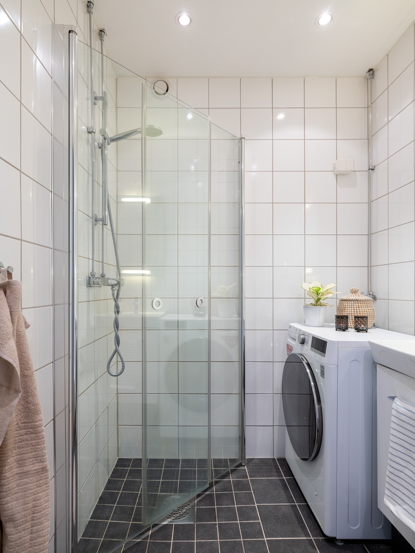 Badet ble pusset opp i 2013 i regi av borettslaget. Galleribilde