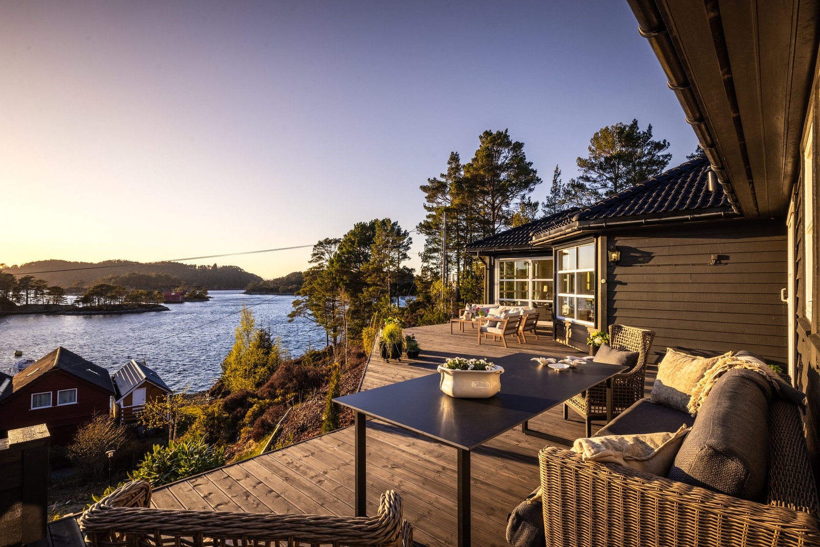Nydelig ustikt over skjærgården. Galleribilde