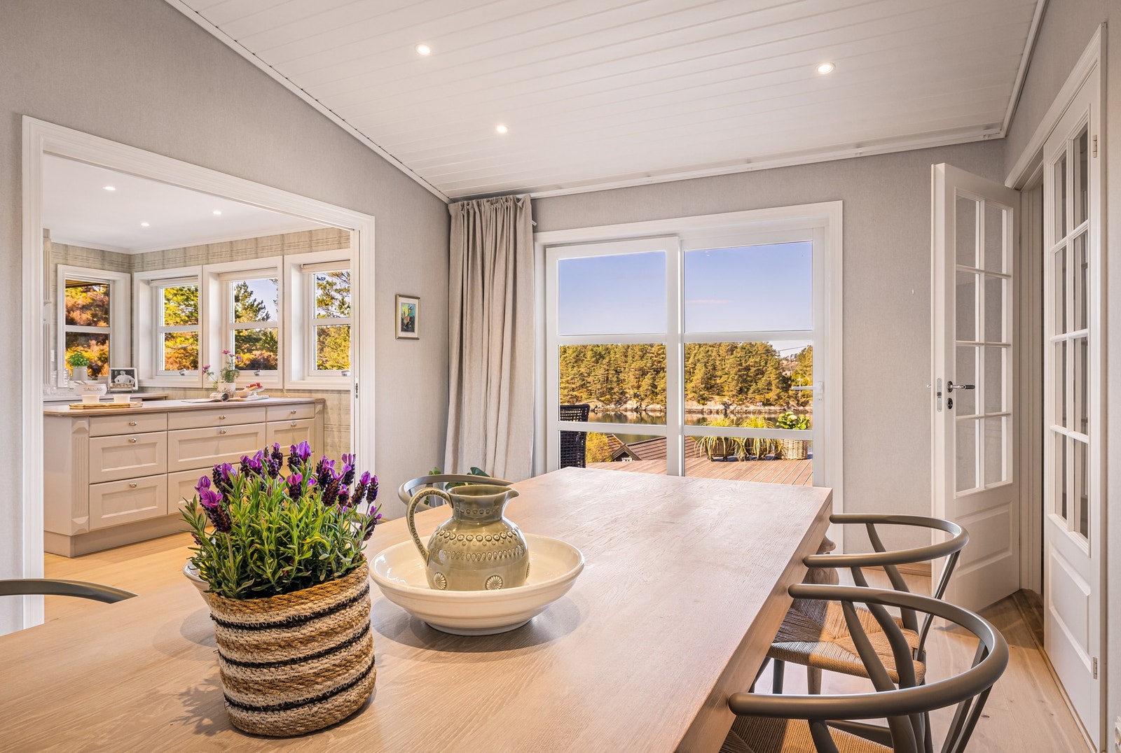 Høy komfort med vannbåren gulvvarme. Galleribilde