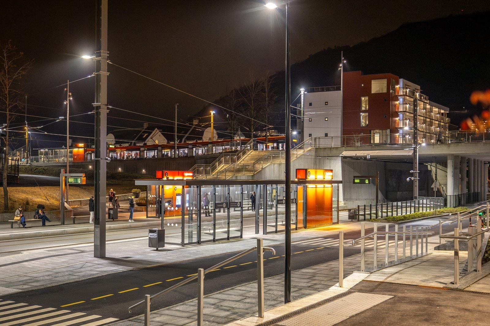 Krysningspunkt for linje 1 og 2 Galleribilde