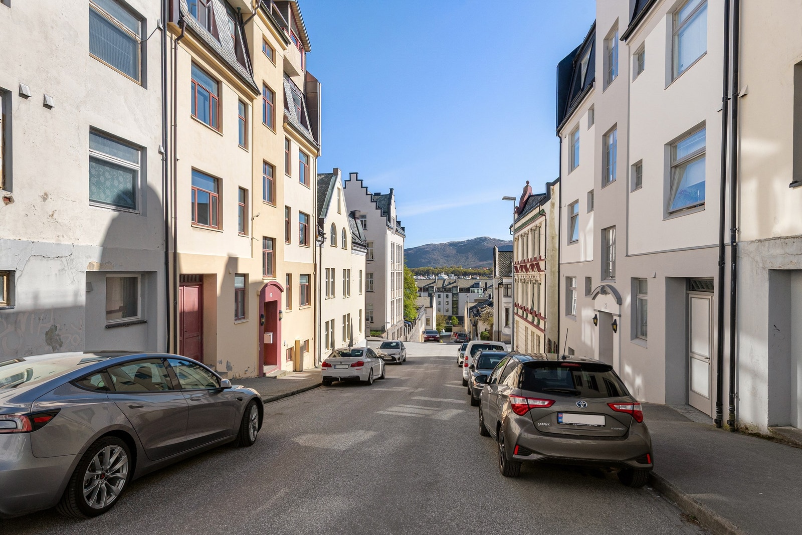 Beliggenheten er sentral, men likevel rolig og tilbaketrukket. Galleribilde