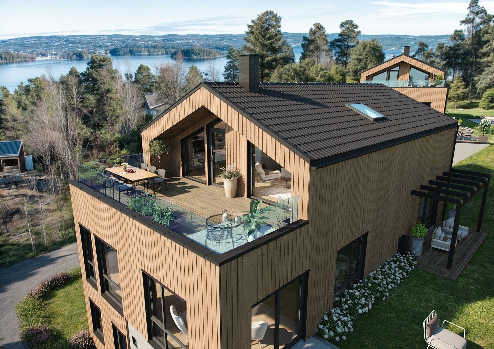 Hus 2 takterrasse 240425 (1) Galleribilde