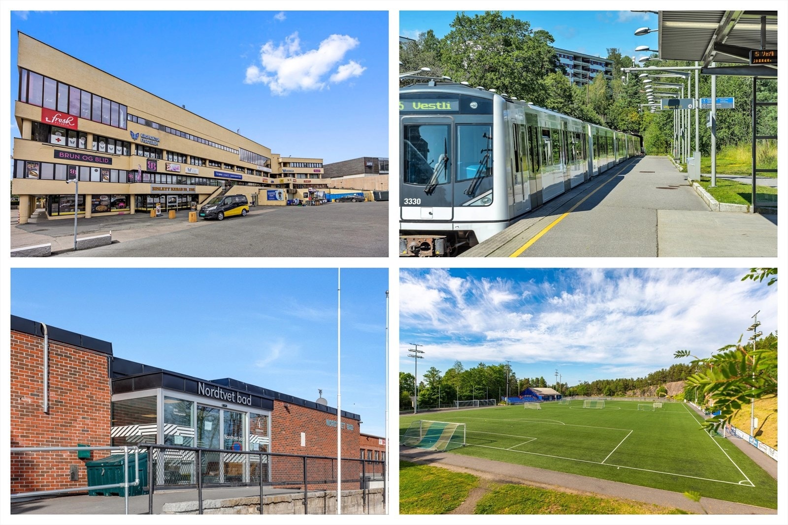Bredt kollektivtilbud, aktiviteter, spisesteder og shopping-muligheter - Alt innen gangavstand Galleribilde