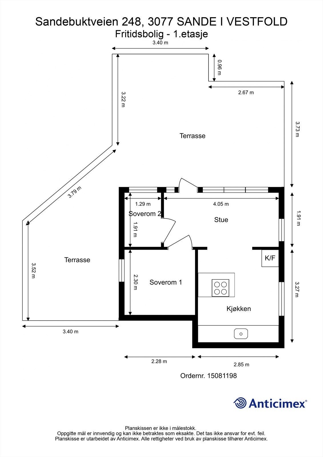 Plantegning - 1. etasje Galleribilde