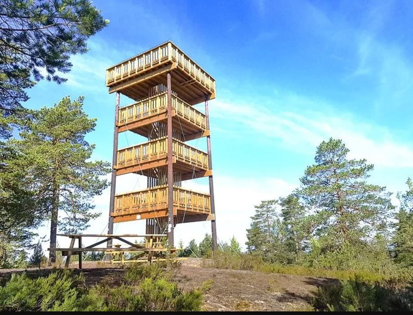 Sørmarka er en del av Oslomarka med blant annet flotte turstier, skiløyper og badevann Galleribilde