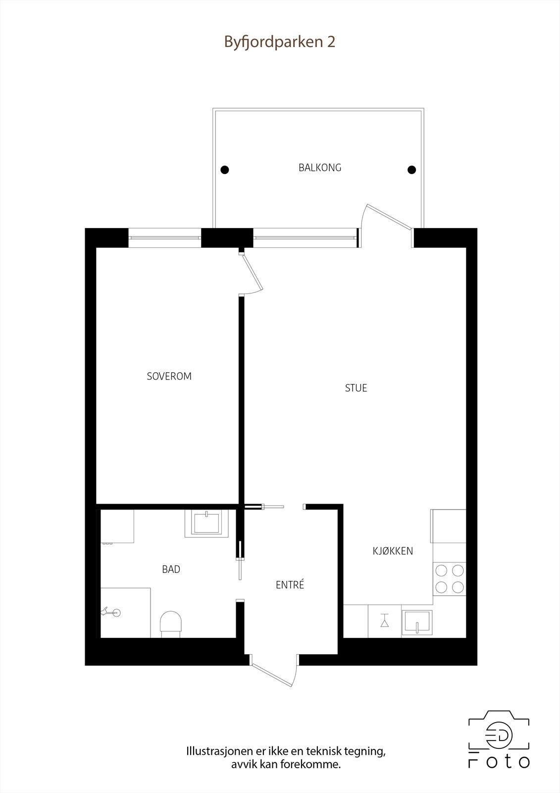Plantegning Galleribilde