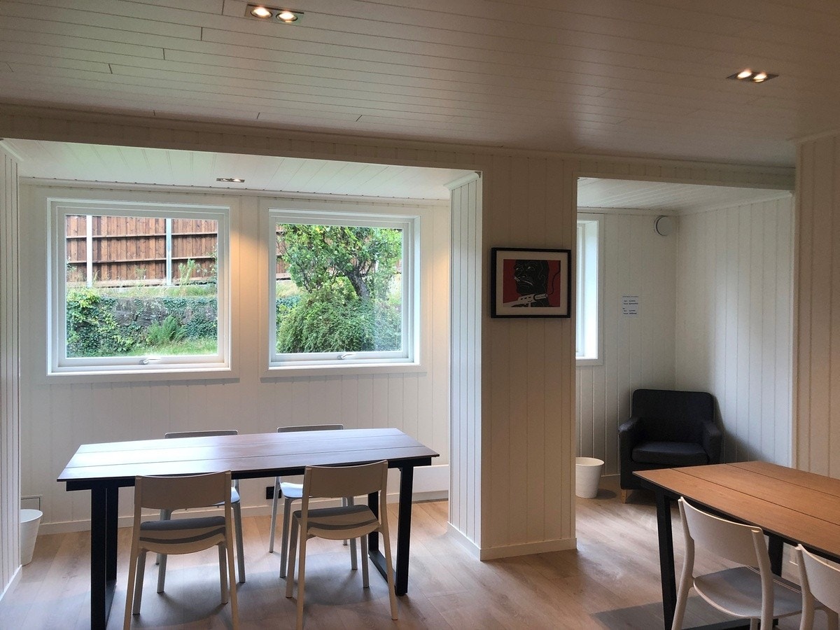 Felleslokalet i nabobygget Galleribilde