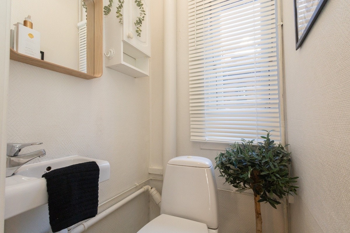 Ekstra WC nr. 2 med vask Galleribilde