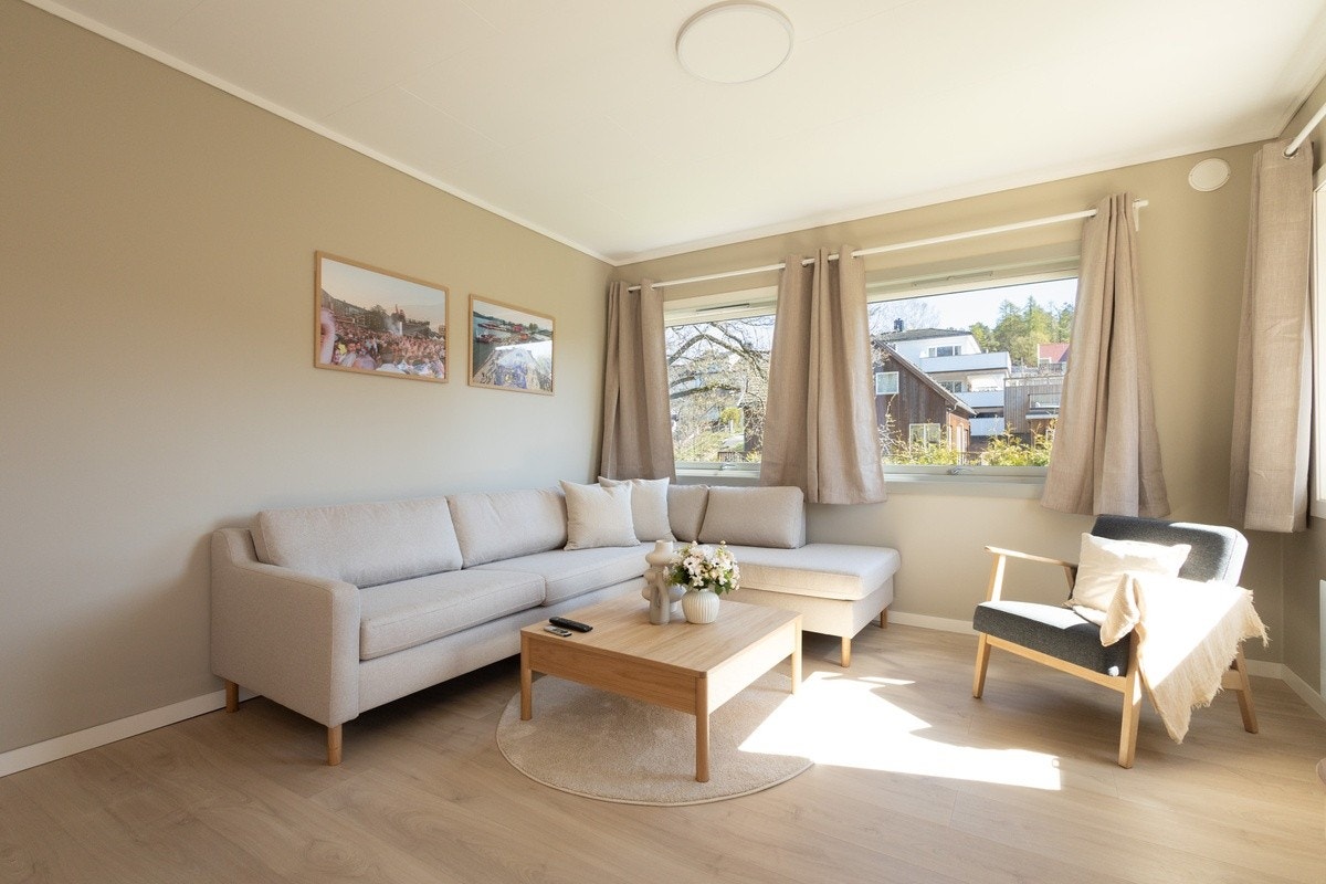 Stor hjørnesofa Galleribilde