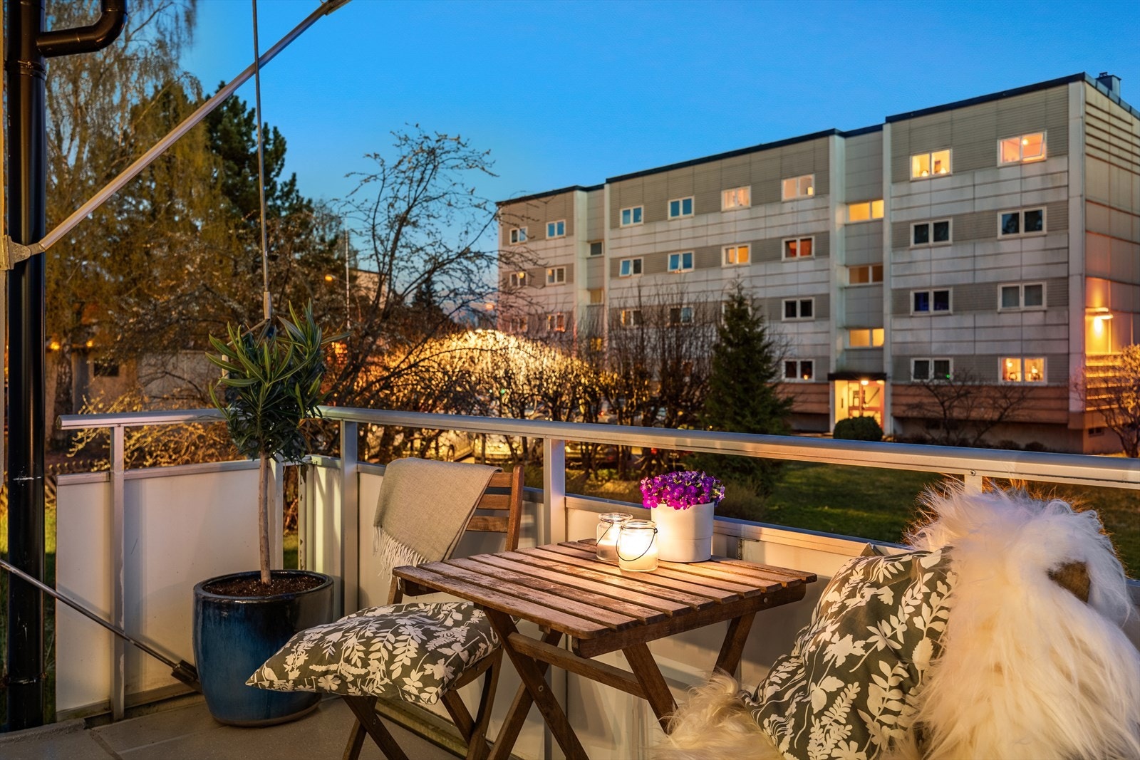 Her bor man i rolige og usjenerte omgivelser, men samtidig sentralt. Galleribilde
