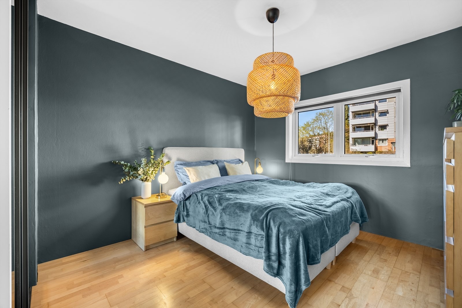 Boligen har to gode soverom med plass til seng og tilhørende møblement. Galleribilde