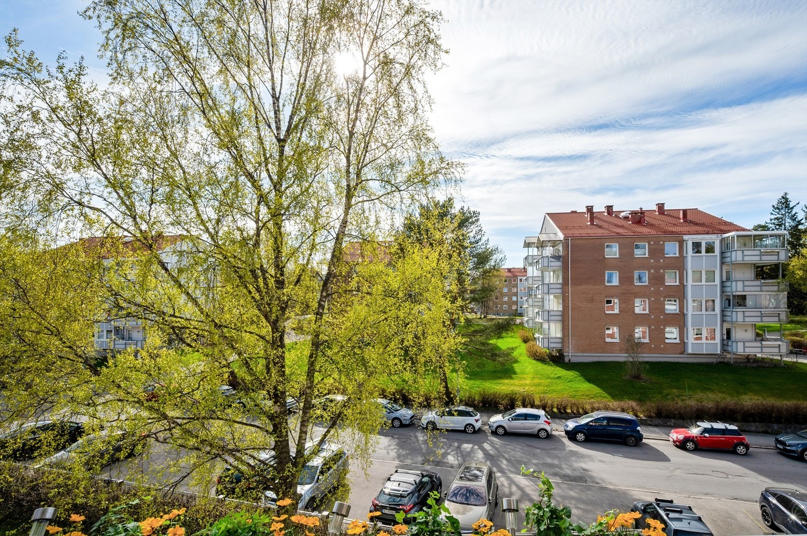 Leiligheten er beliggende i toppetasjen. Galleribilde