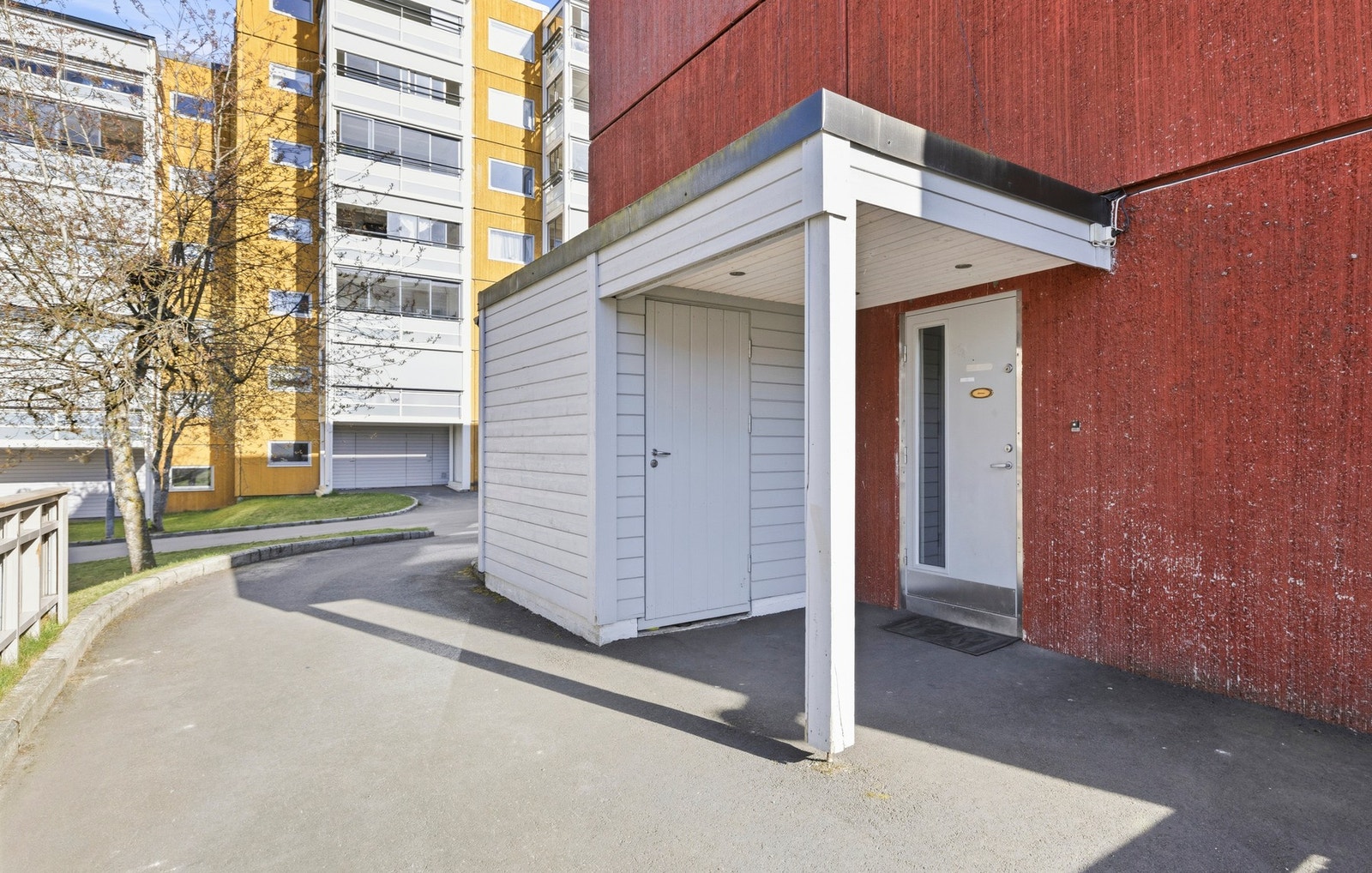 Her er det egen inngang Galleribilde