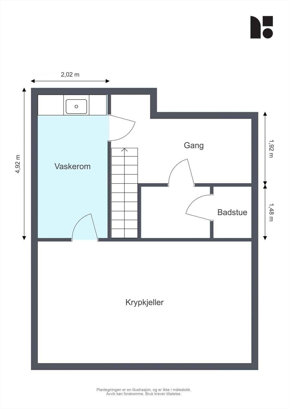 PLANTEGNING KJELLER Galleribilde