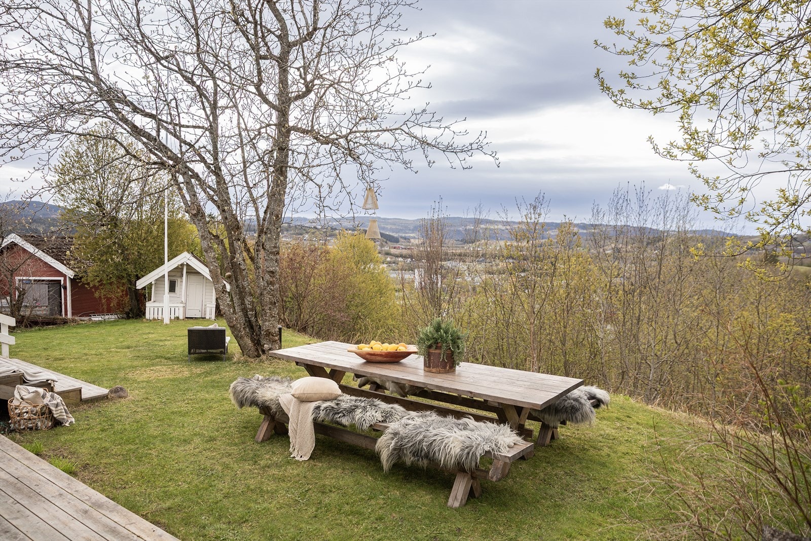 Eiendommen er delt opp i ulike soner for hele familien. Galleribilde