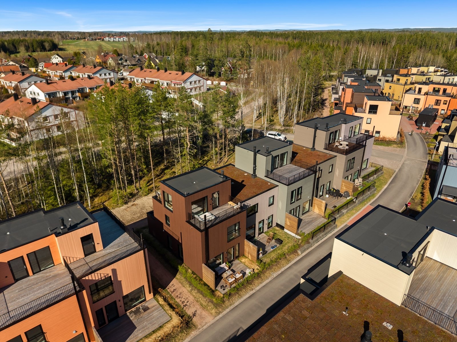 Dronefoto Galleribilde