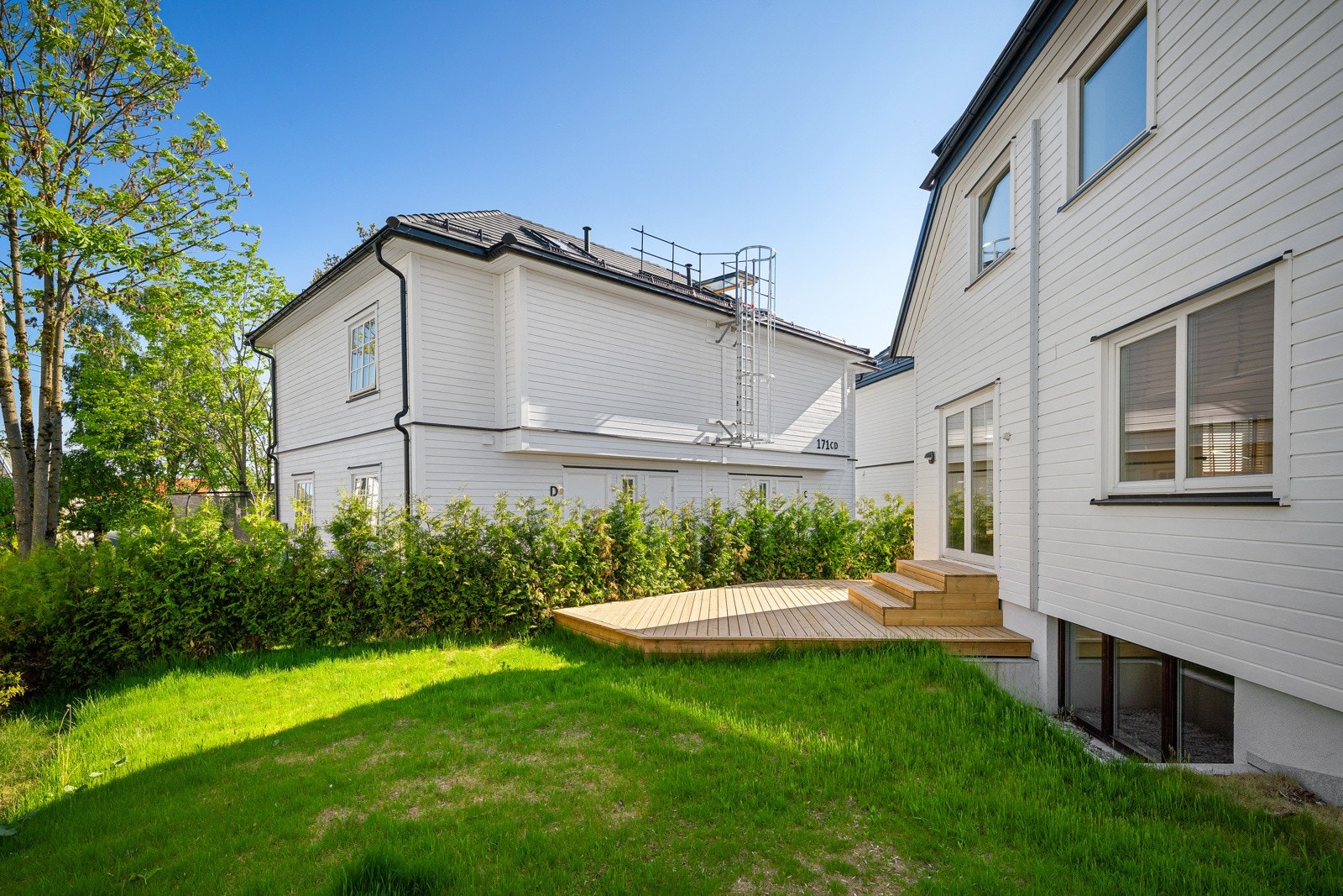 Hage og terrasse Galleribilde