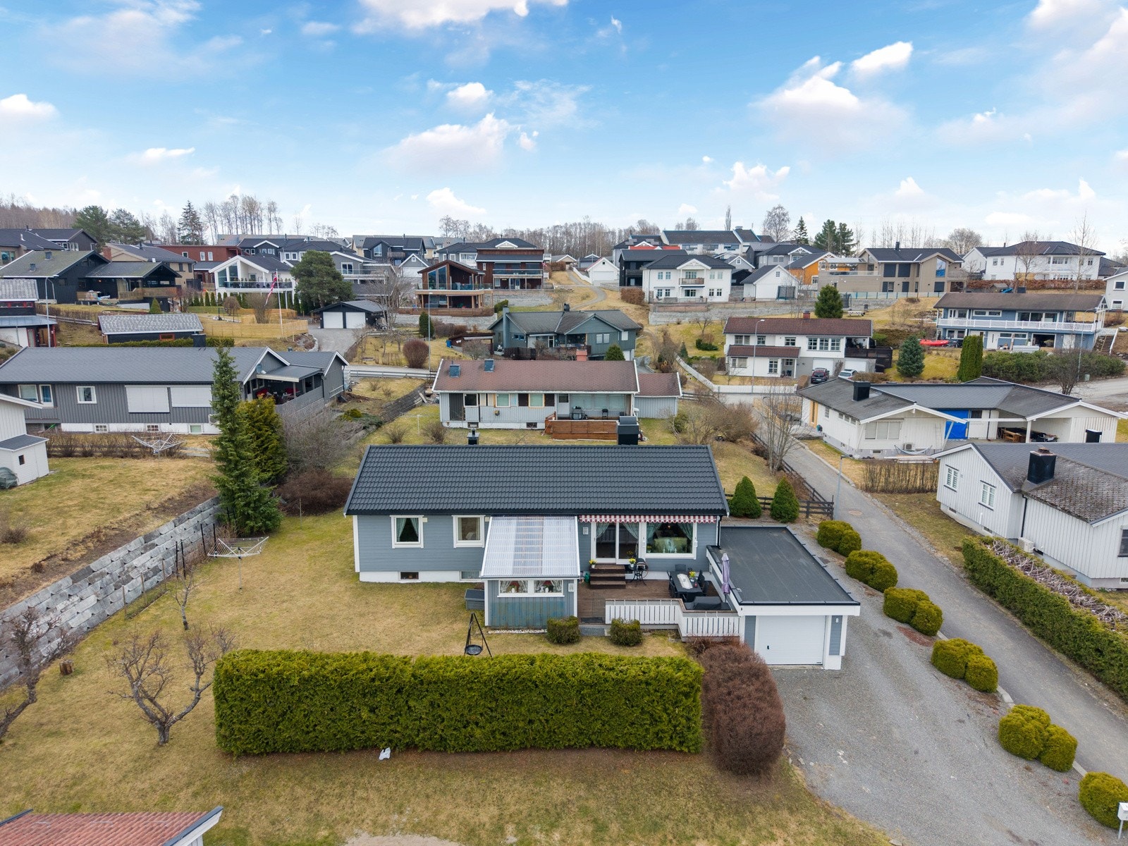 Dronefoto Galleribilde