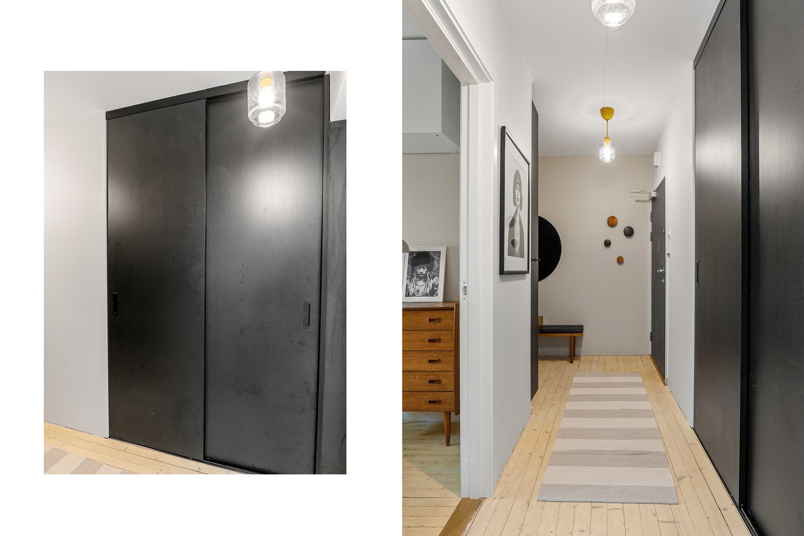 I tillegg disponerer boligen tre boder. En loftsbod med et gulvareal på ca. 10 m² og to kjellerboder på ca. 7,2 og 1,6 m². Galleribilde