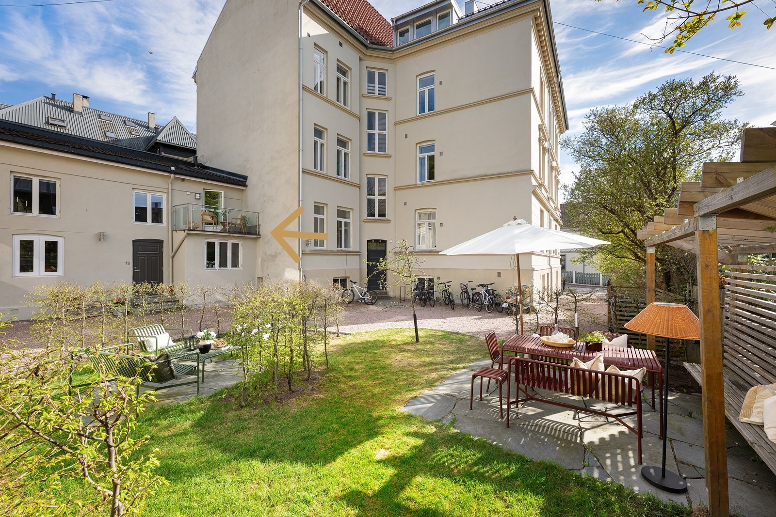 Velkommen til Johannes Bruns gate 1B ! - Presentert av Malin Hveem v/Nordvik Frogner (Foto: Arne Schram) Galleribilde