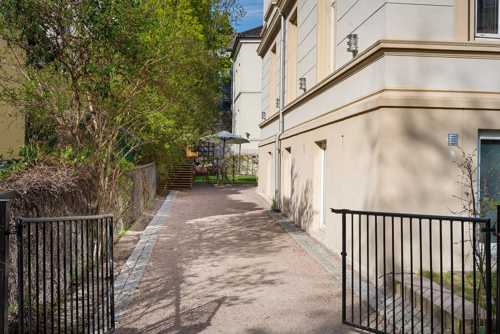 Hyggelig inngangsparti Galleribilde
