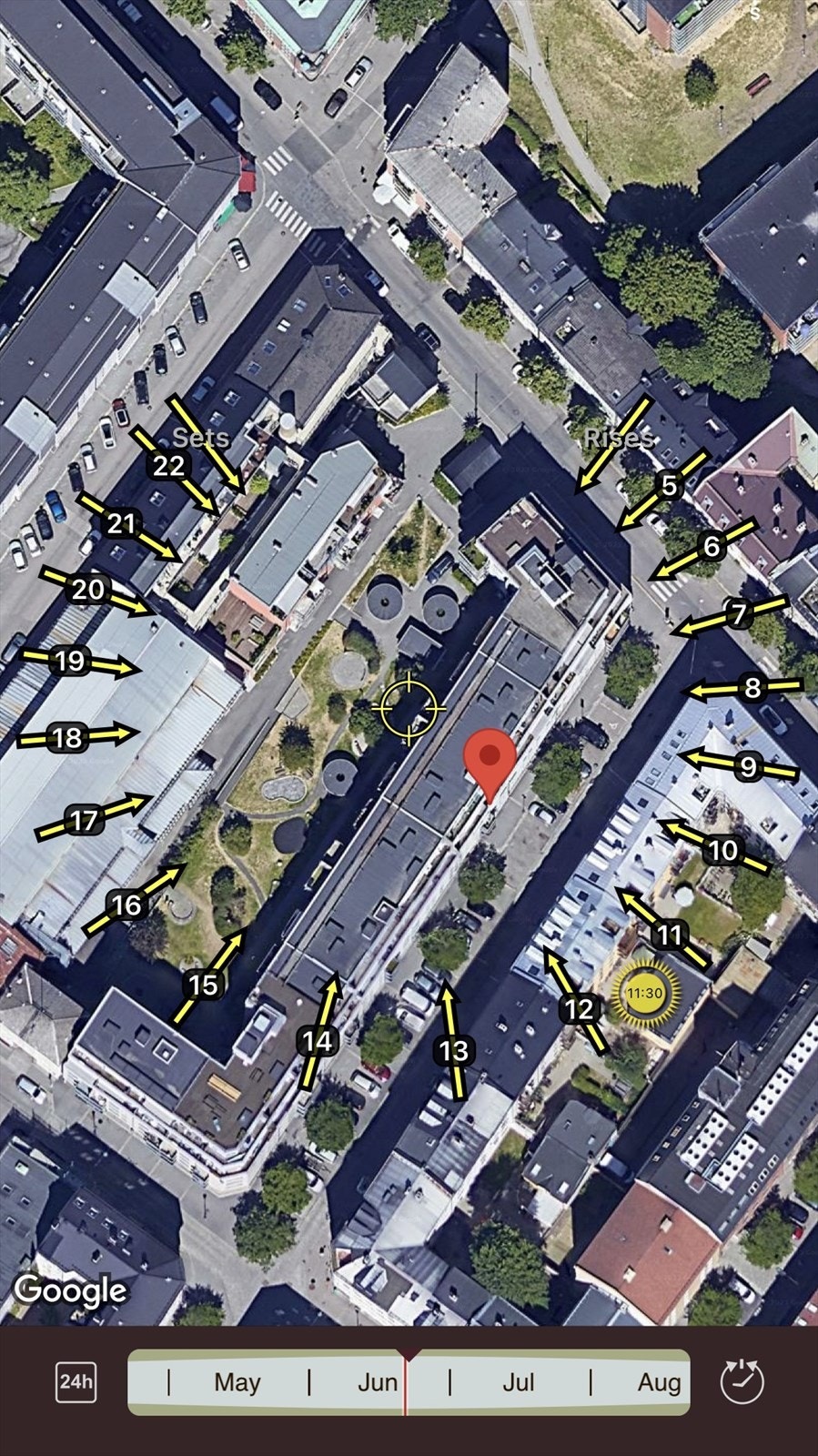 Fra balkongen kan du nyte solen til den går ned kl 22! Galleribilde