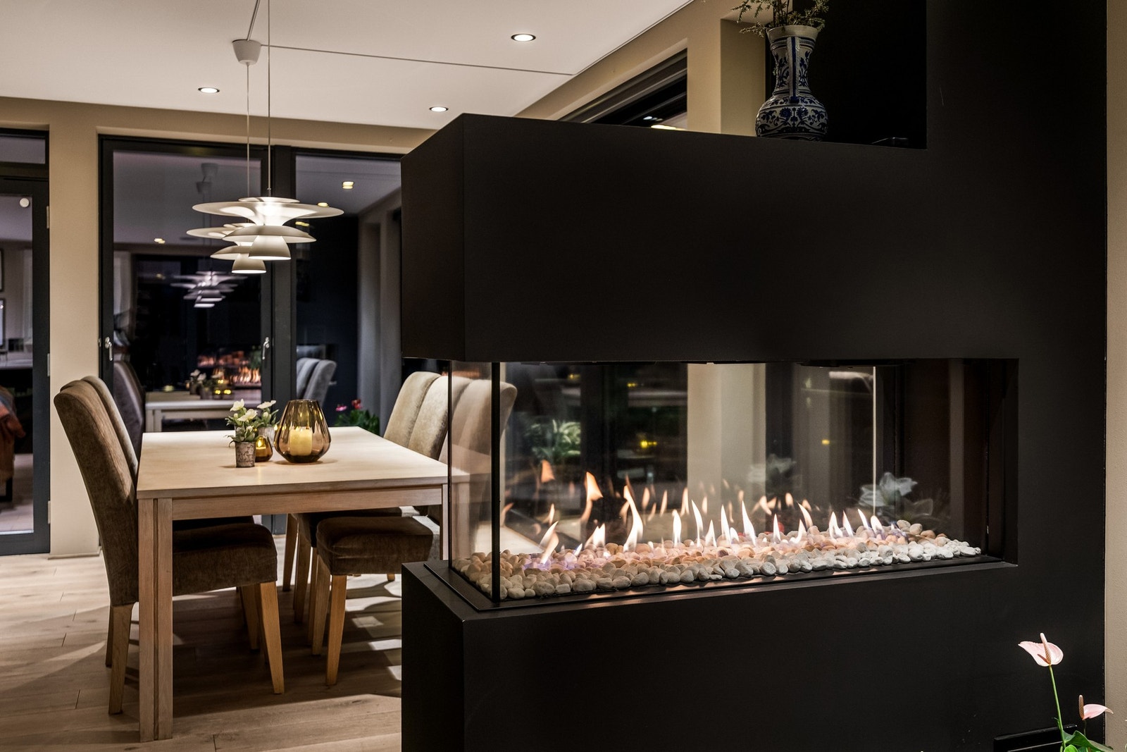 Stemningsfull gasspeis fra Peisselskabet Galleribilde