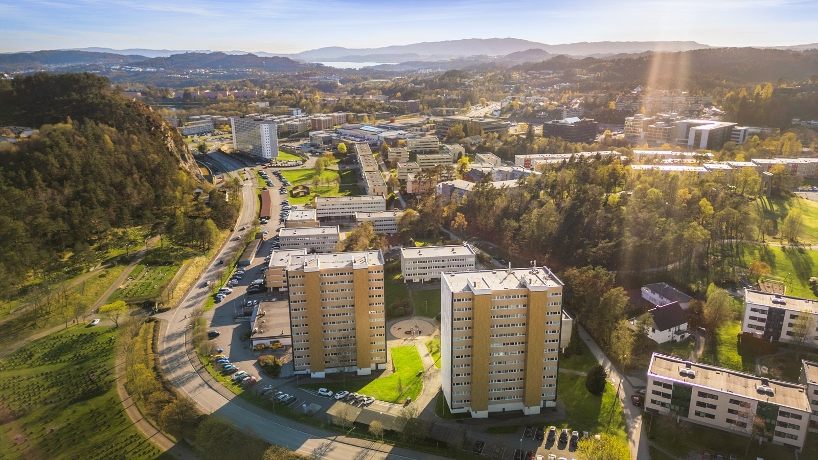 Et svært populært og veletablert borettslag svært sentralt i Fyllingsdalen Galleribilde