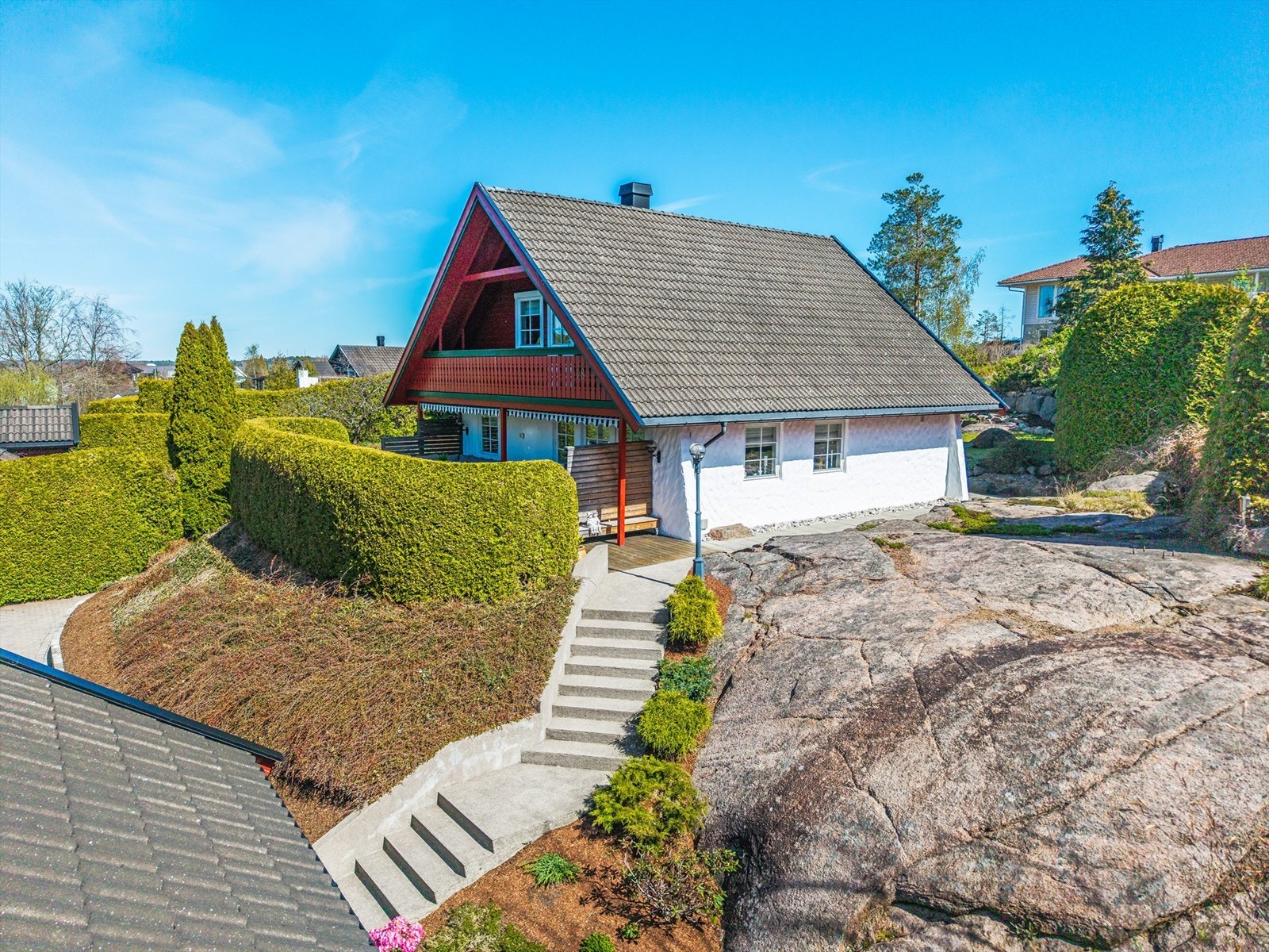 Eiendommen ligger nært et friområde. Galleribilde