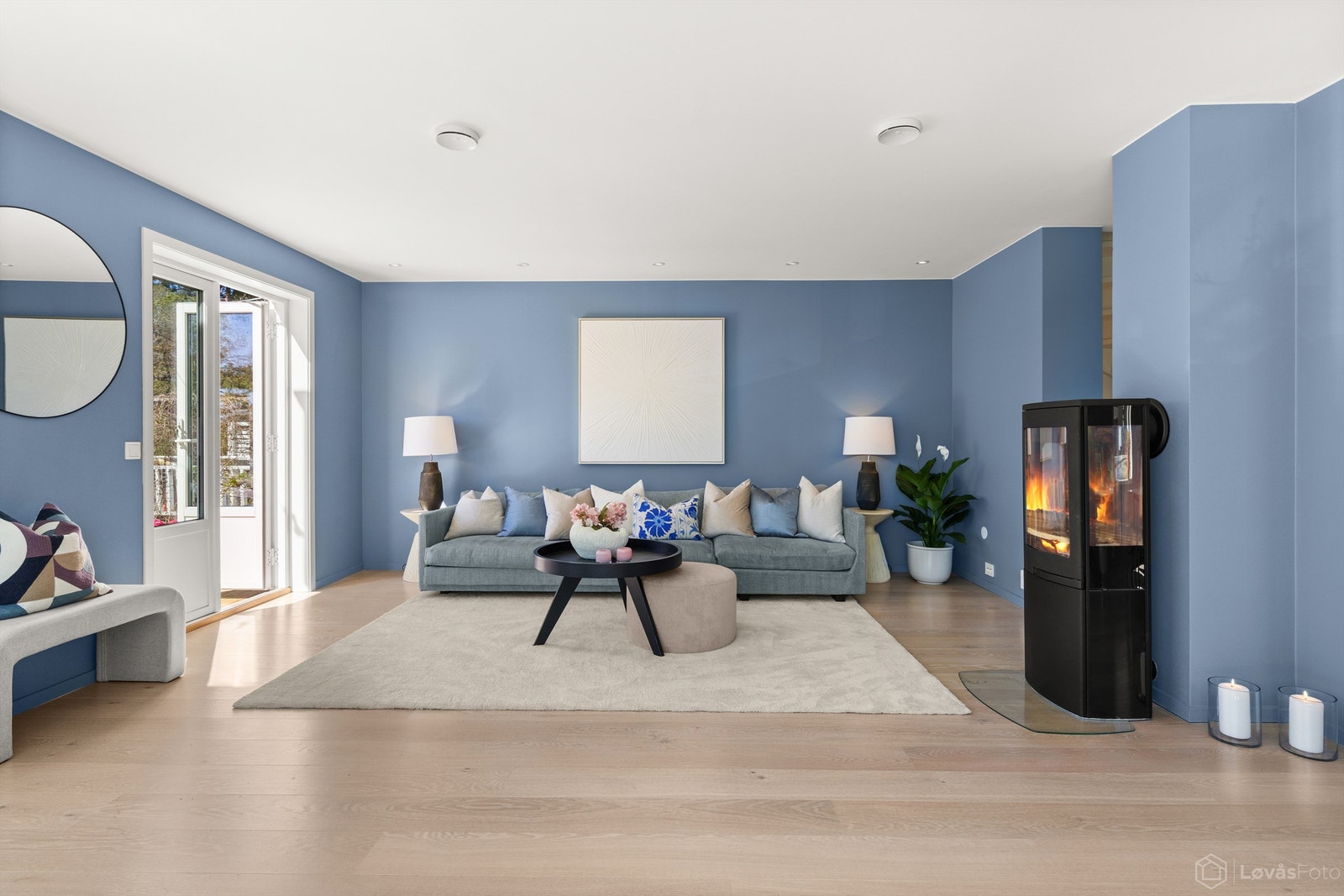 Peisovn for ekstra varme og hygge Galleribilde