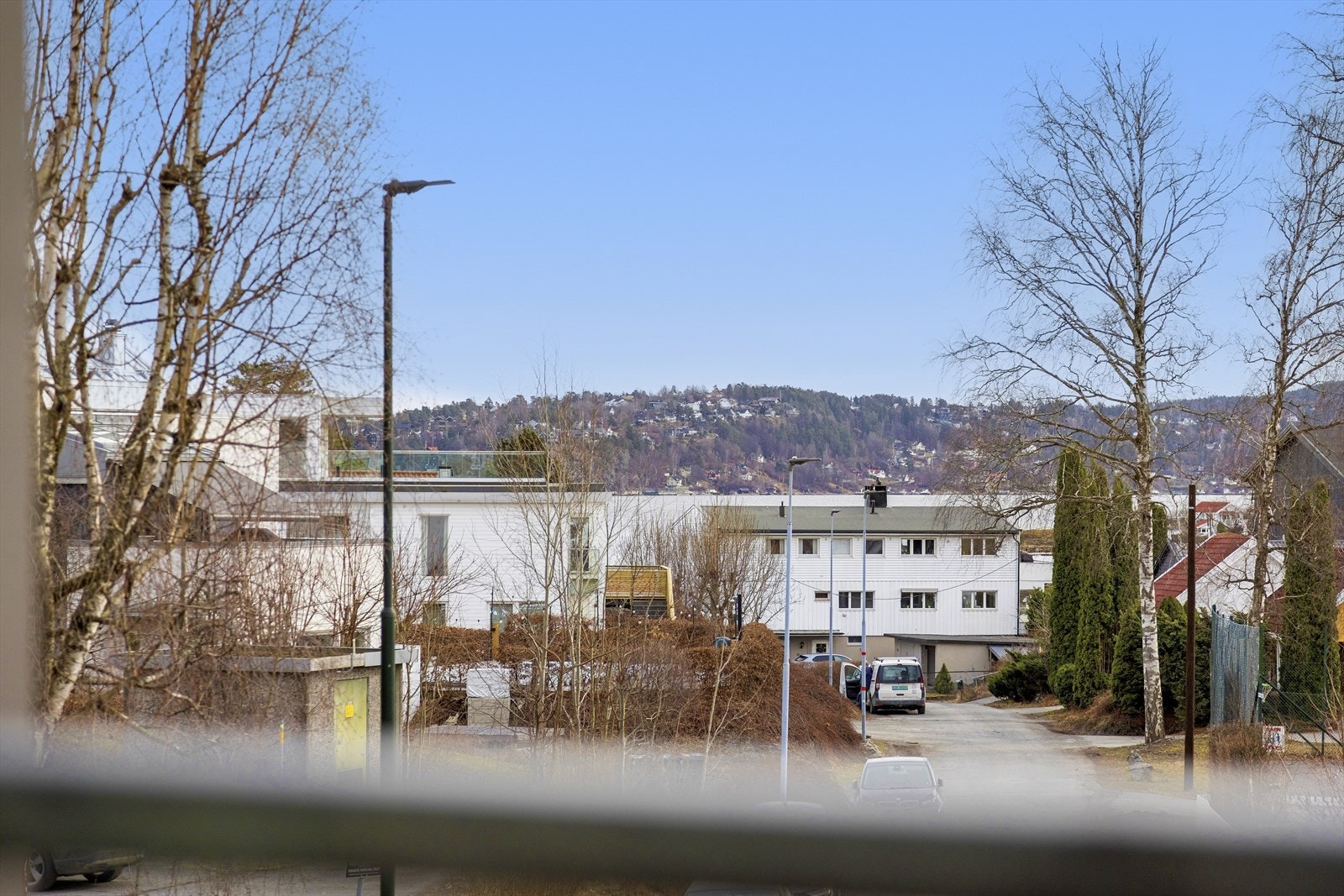 Sjøutsikt fra balkongen i 2. etasje. Galleribilde