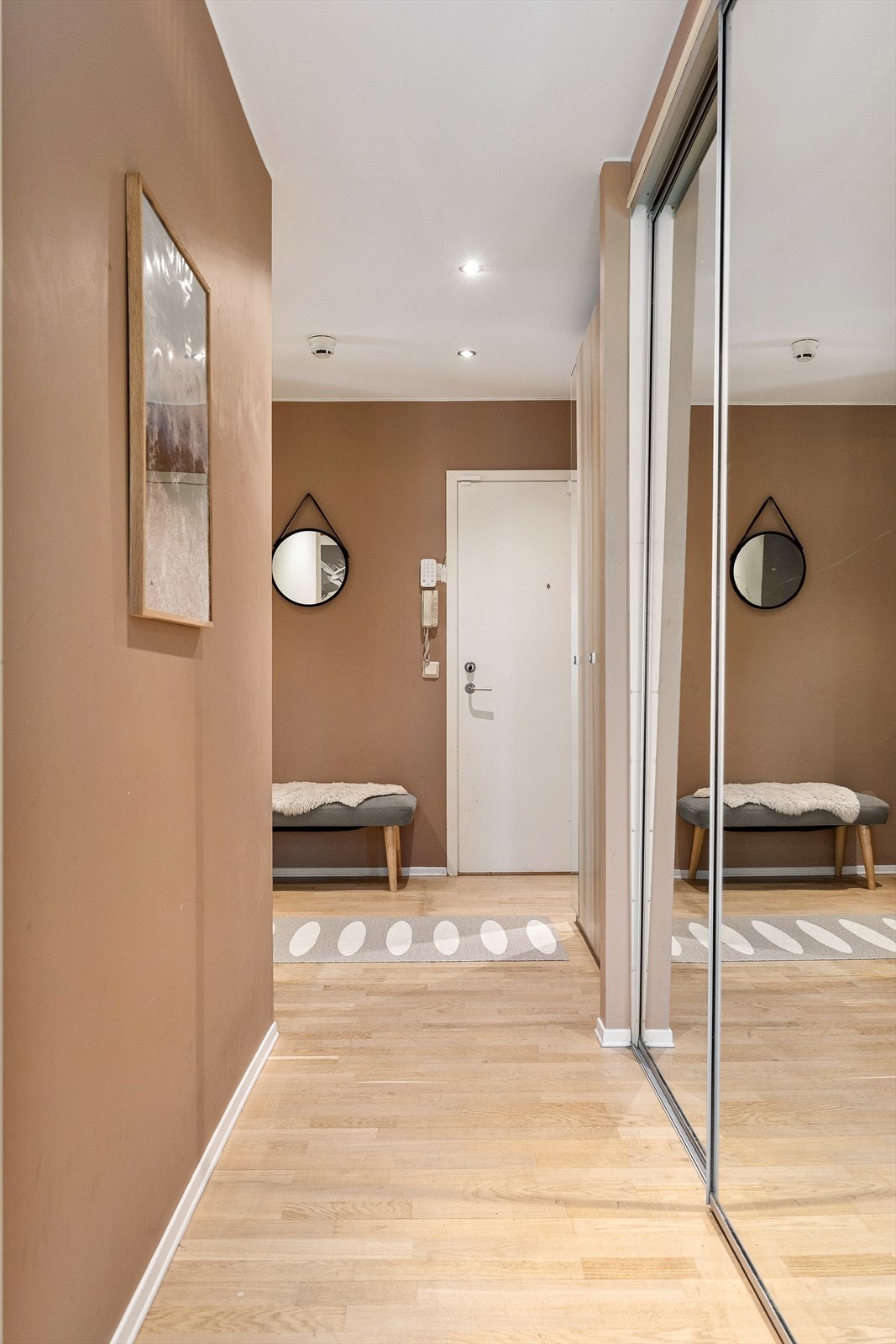 Fra gangen er det adkomst til hovedsoverommet. Galleribilde