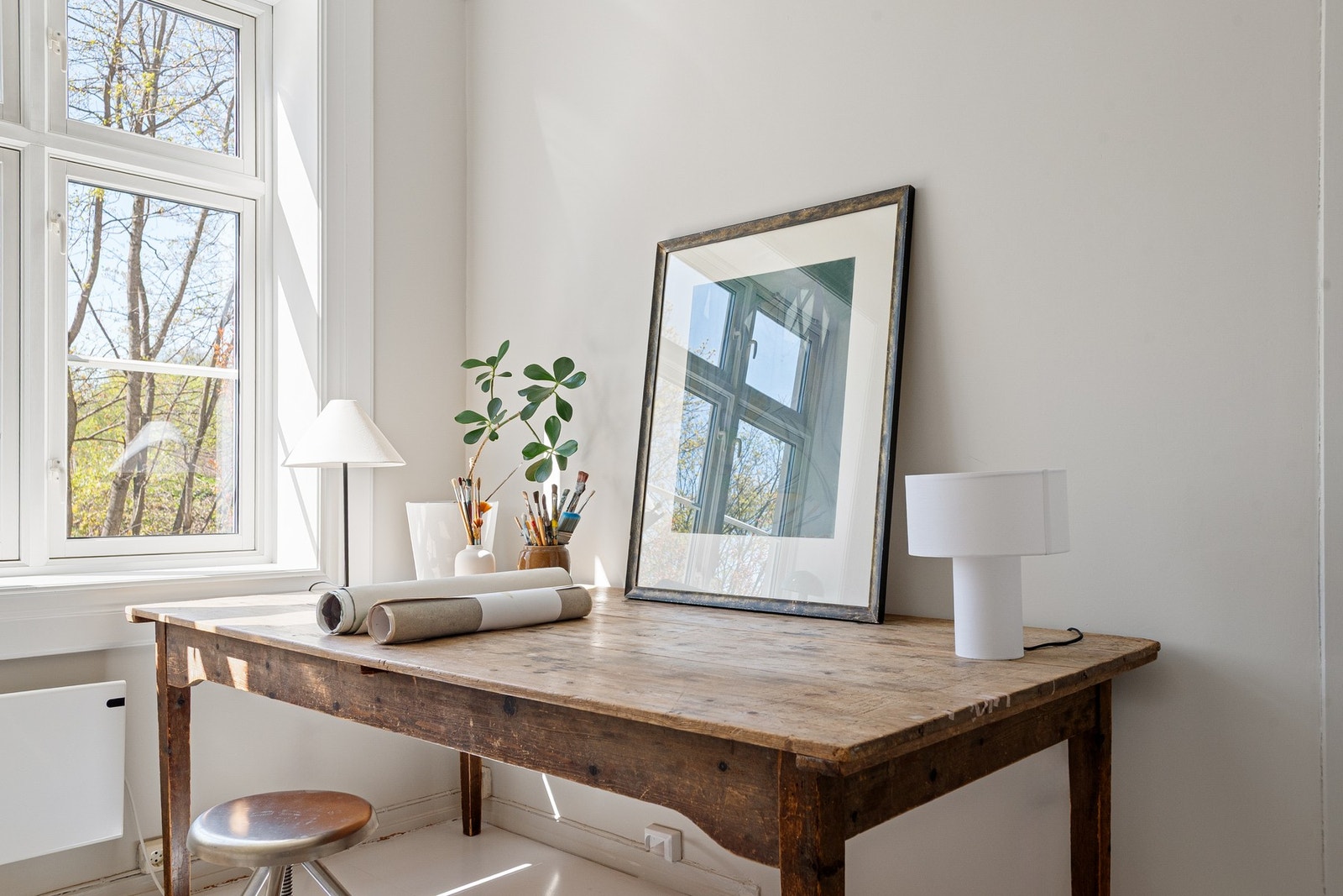Her kan du fint innrede med egen sone for hjemmekontor. Galleribilde