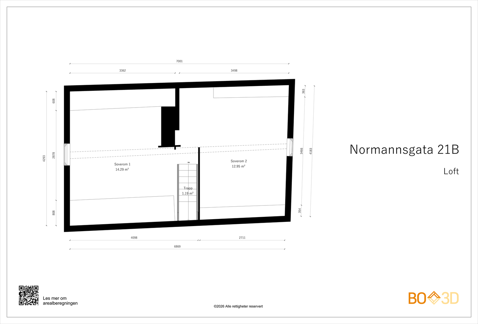Velkommen opp til boligens loft. Galleribilde