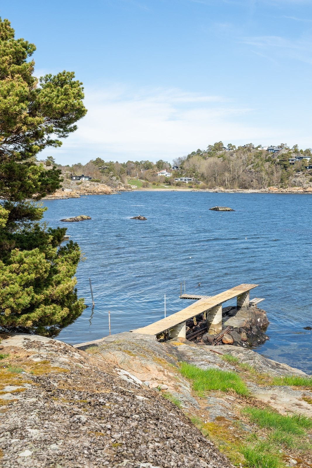 Nyt sommerdagene ved din egen bryggekant. Galleribilde