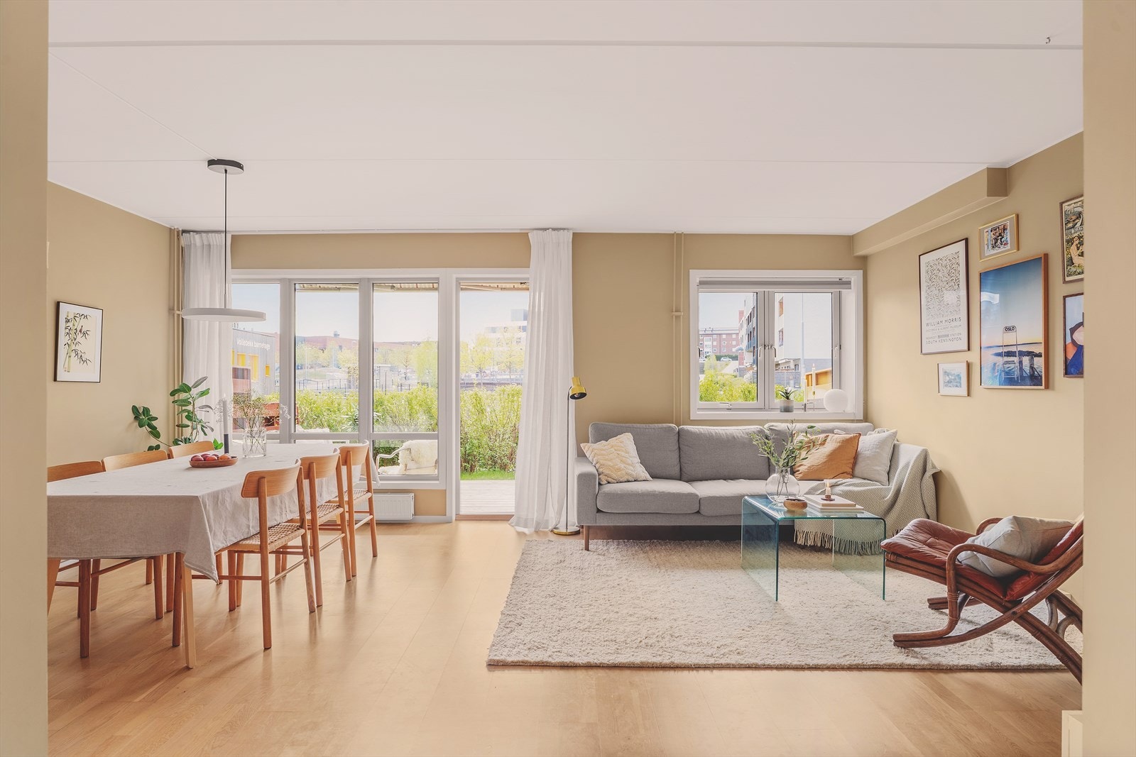 Velkommen til visning i Lunden 36. Foto: Nadia Frantsen Galleribilde