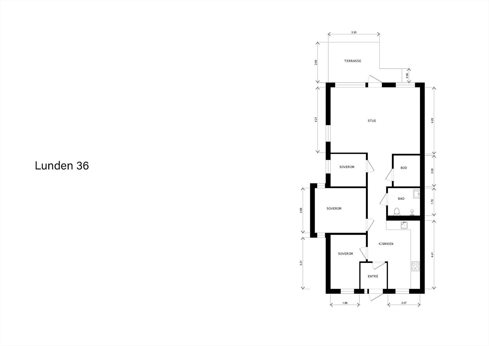 Planskisse Galleribilde