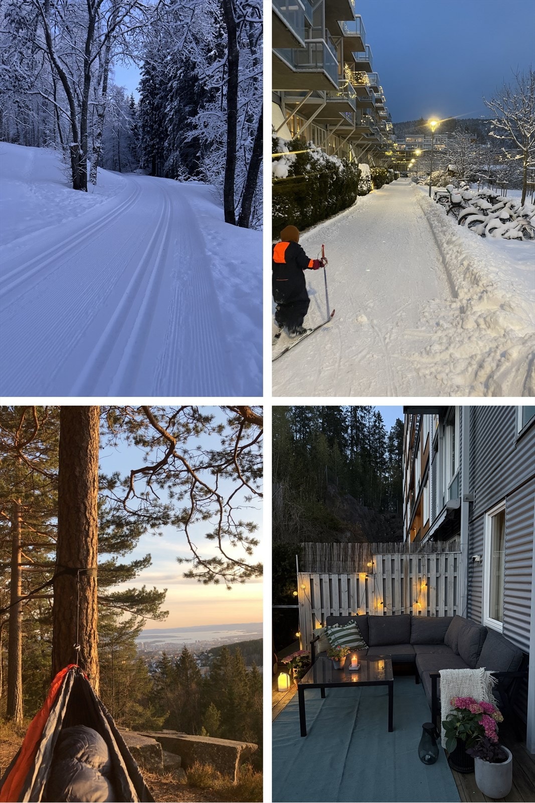 Selger har elsket livet i Årvollskogen og trekker blant annet frem det fantastiske naboskapet og det gode miljøet for barn, den umiddelbare nærheten til preparerte skiløyper samt Lillomarkas flotte turmuligheter, året rundt. (Bilde: privat) Galleribilde