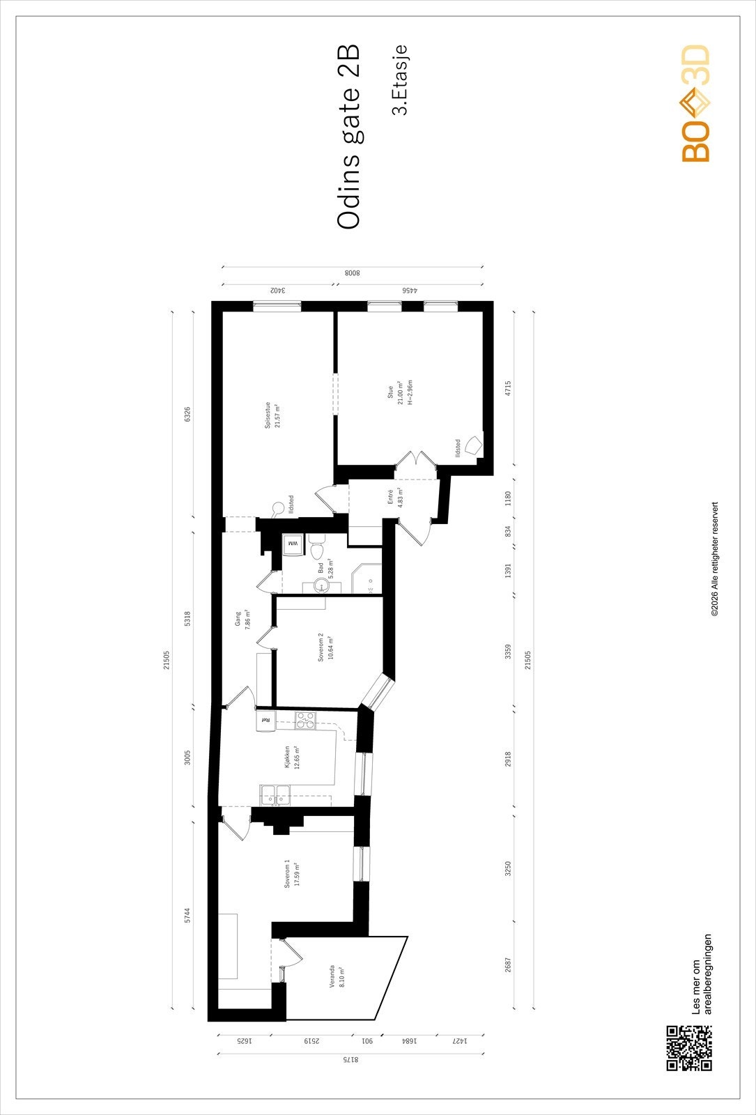 Plantegning. Galleribilde