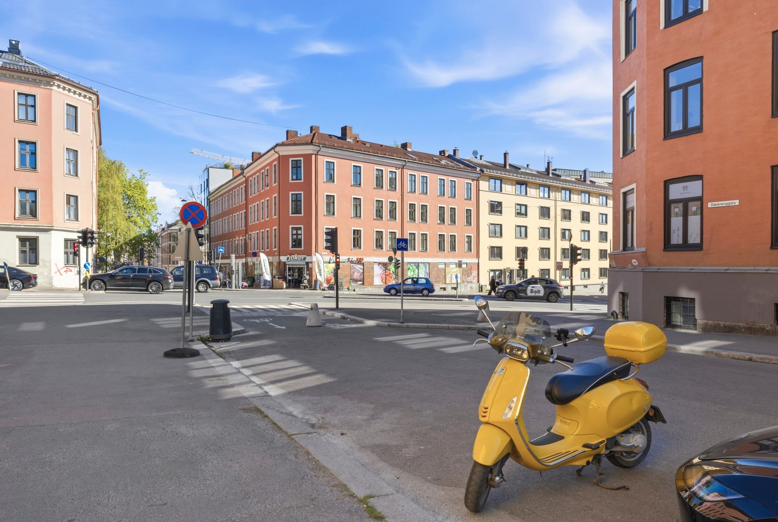Området er svært sentralt. Galleribilde