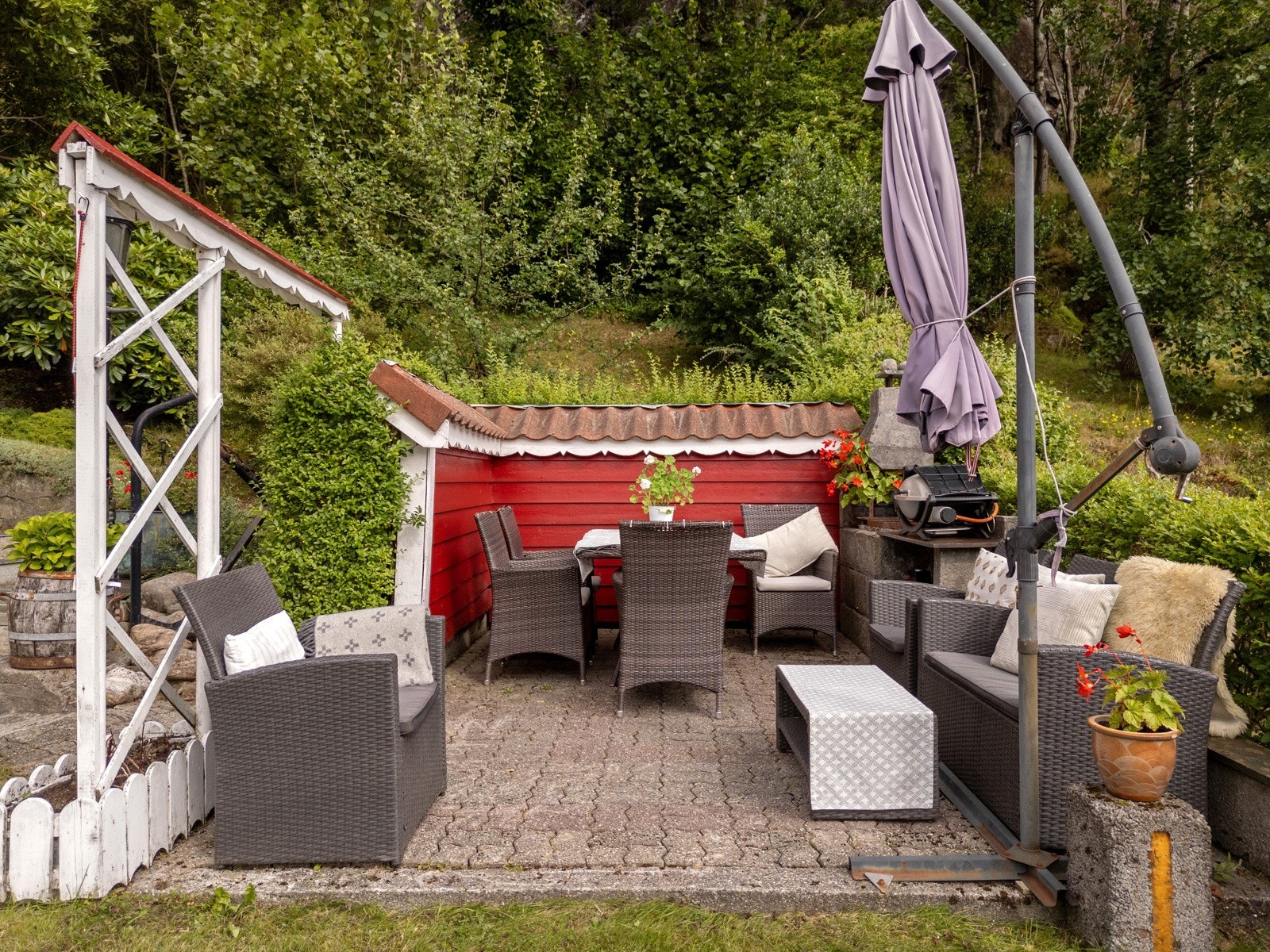- Koselig uteplass - Galleribilde