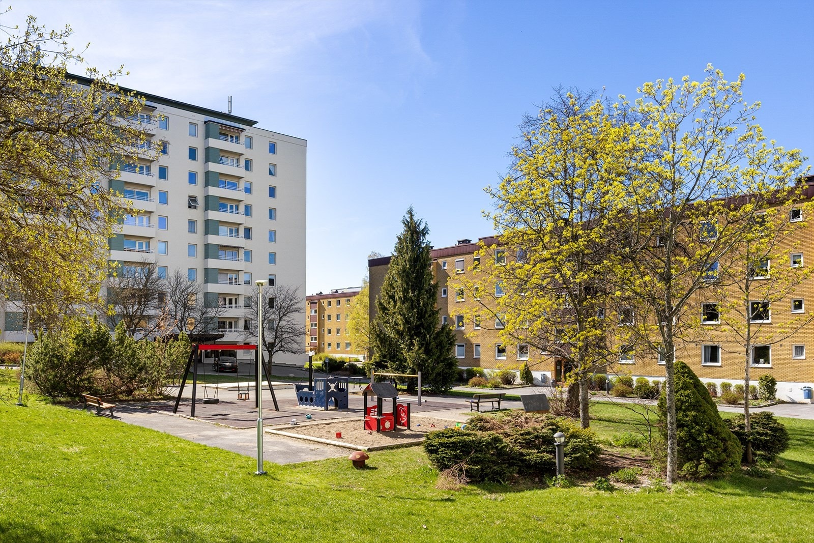Flotte skjermede og barnevennlige utearealer Galleribilde