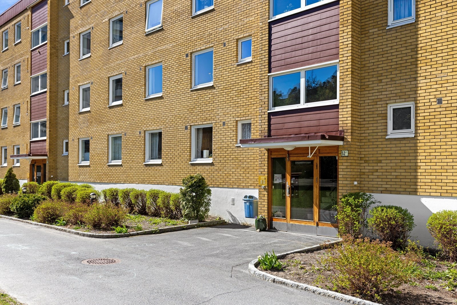 Inngangsparti i Låveveien 52C. Galleribilde