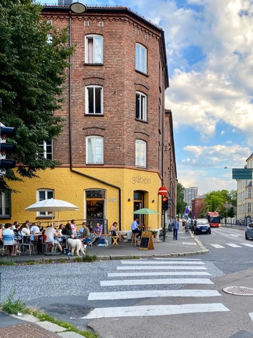 Nabolagsfavoritten er definitivt Gråbein kafé! Seks av naboene eier den sammen og det er en skikkelig perle av en bydelspub. Galleribilde
