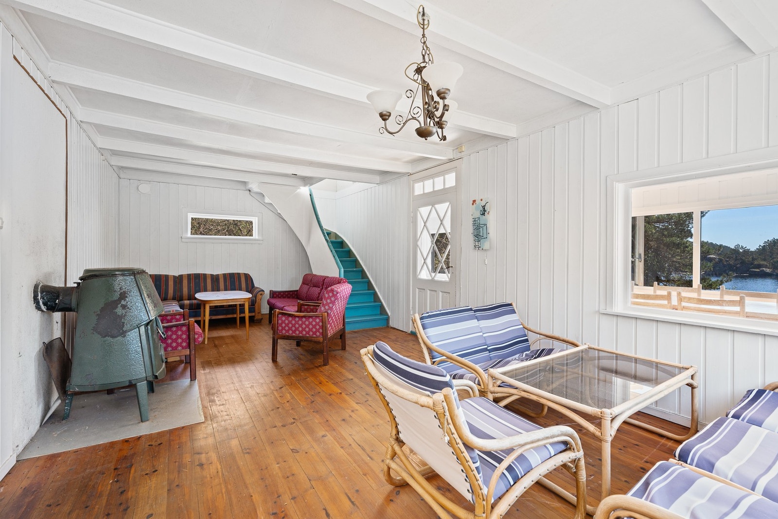 Fra stue i hovedhytten Galleribilde