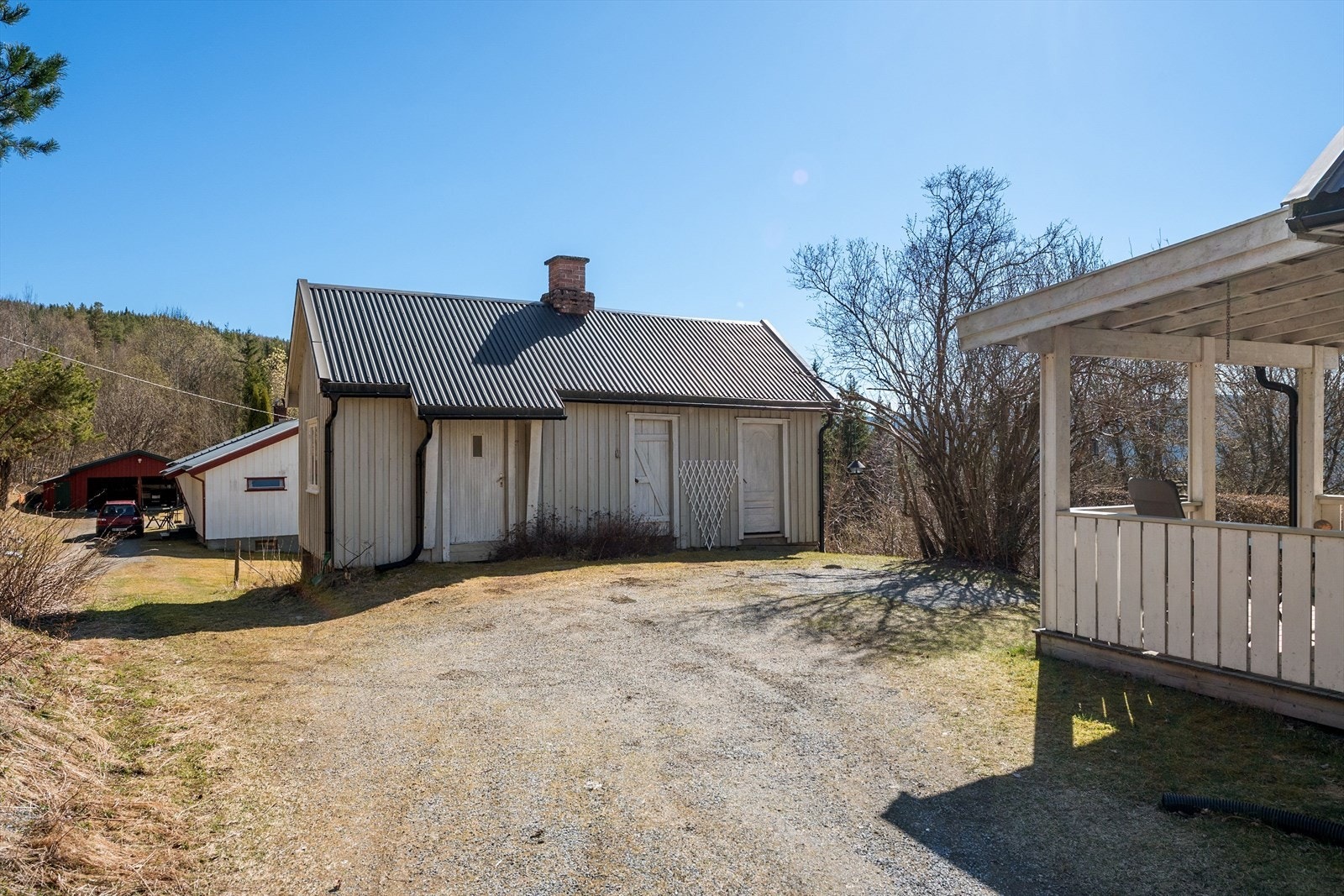 På tomten finner du også et anneks. Galleribilde