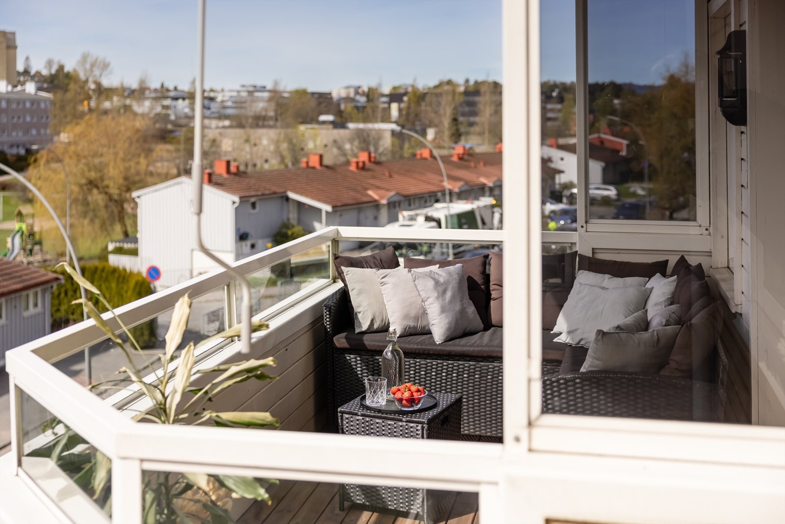 Her er det god plass til både avslapning og sosiale sammenkomster. Galleribilde