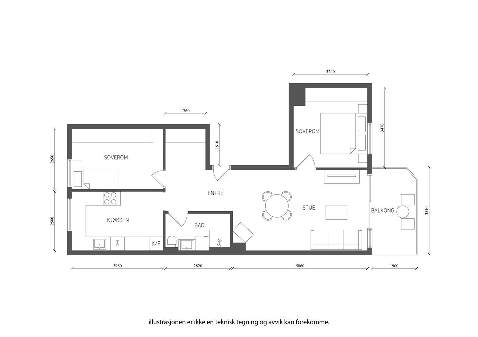 Plantegning Galleribilde