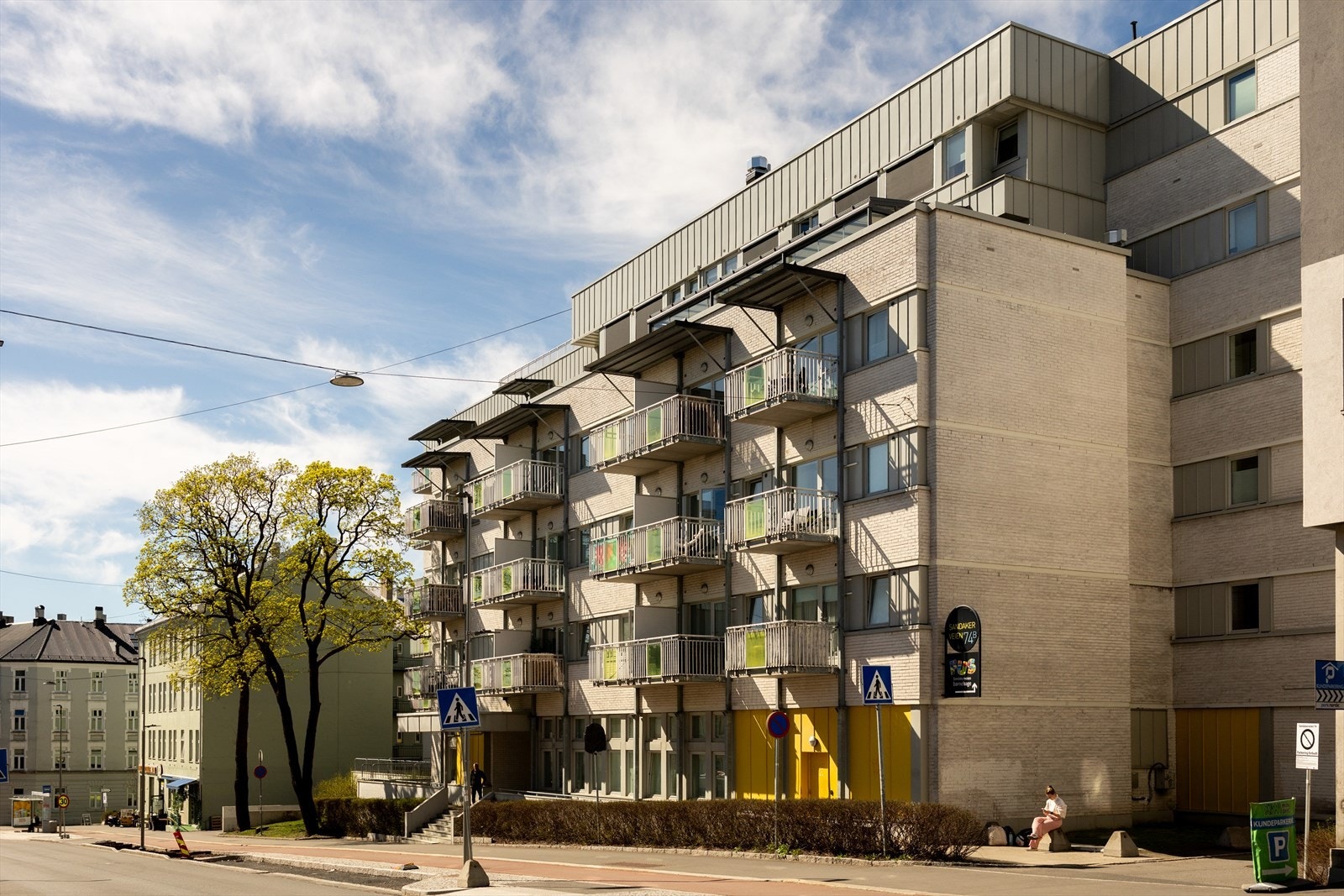 Sameiet består av 132 boligseksjoner og 2 næringsseksjoner. Galleribilde